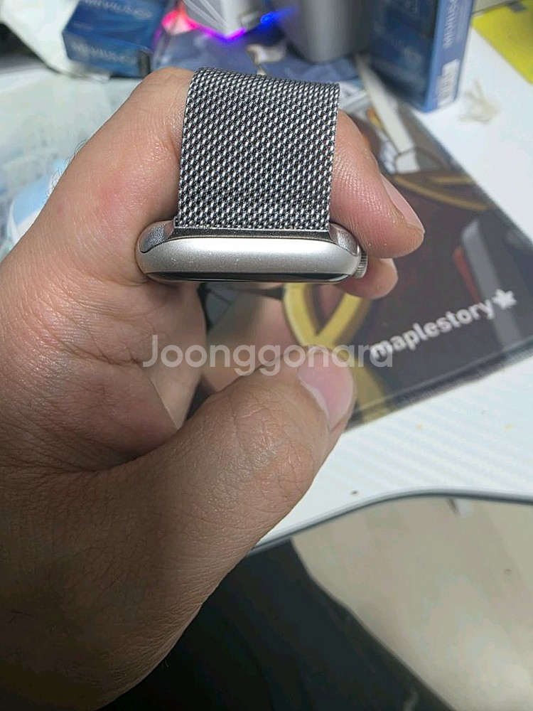 애플워치7 45mm gps--2