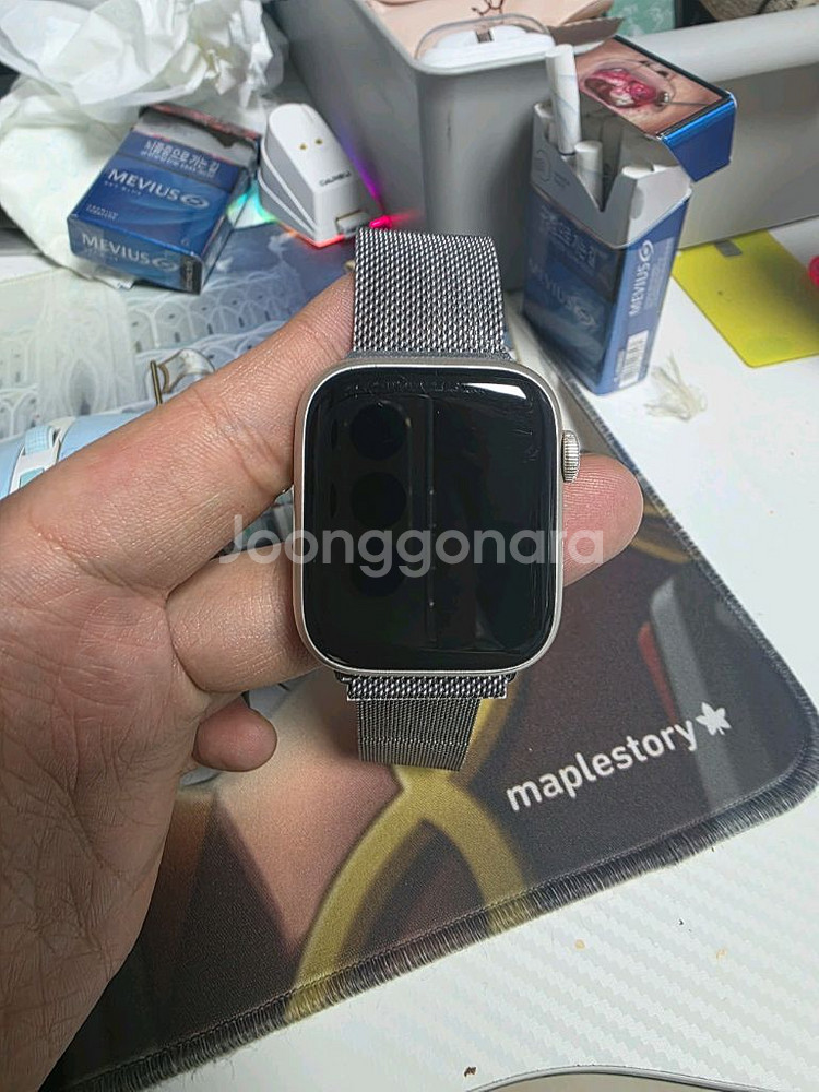 애플워치7 45mm gps--0