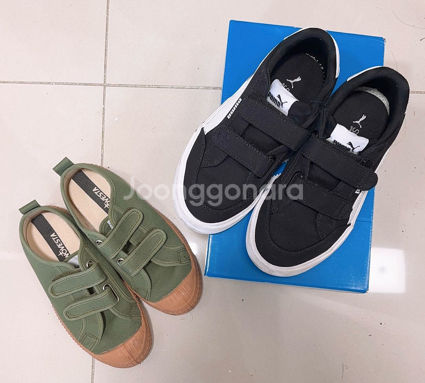 7-8세 벨크로 운동화) 퓨마키즈, 노베스타 200--0