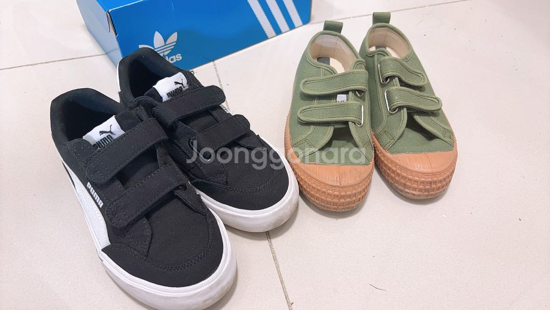 7-8세 벨크로 운동화) 퓨마키즈, 노베스타 200--2