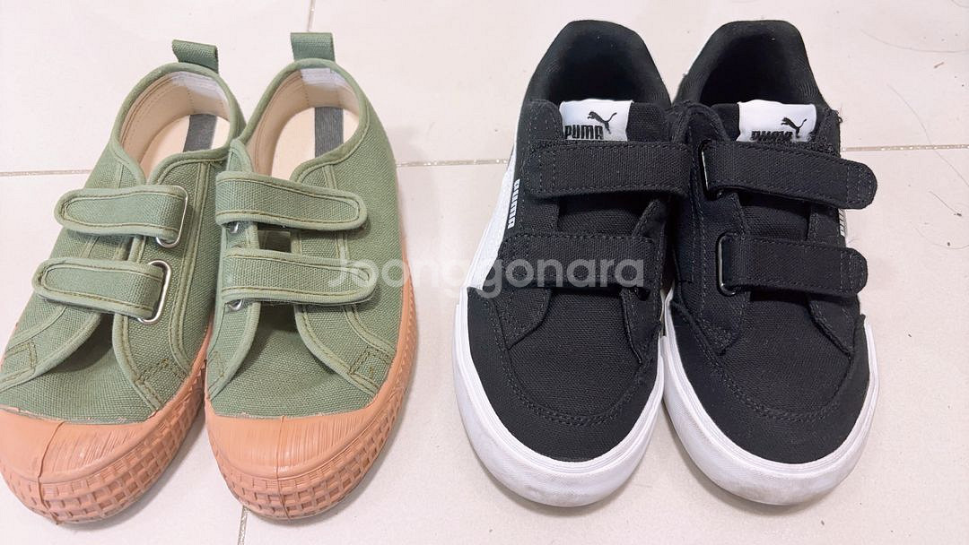 7-8세 벨크로 운동화) 퓨마키즈, 노베스타 200--1