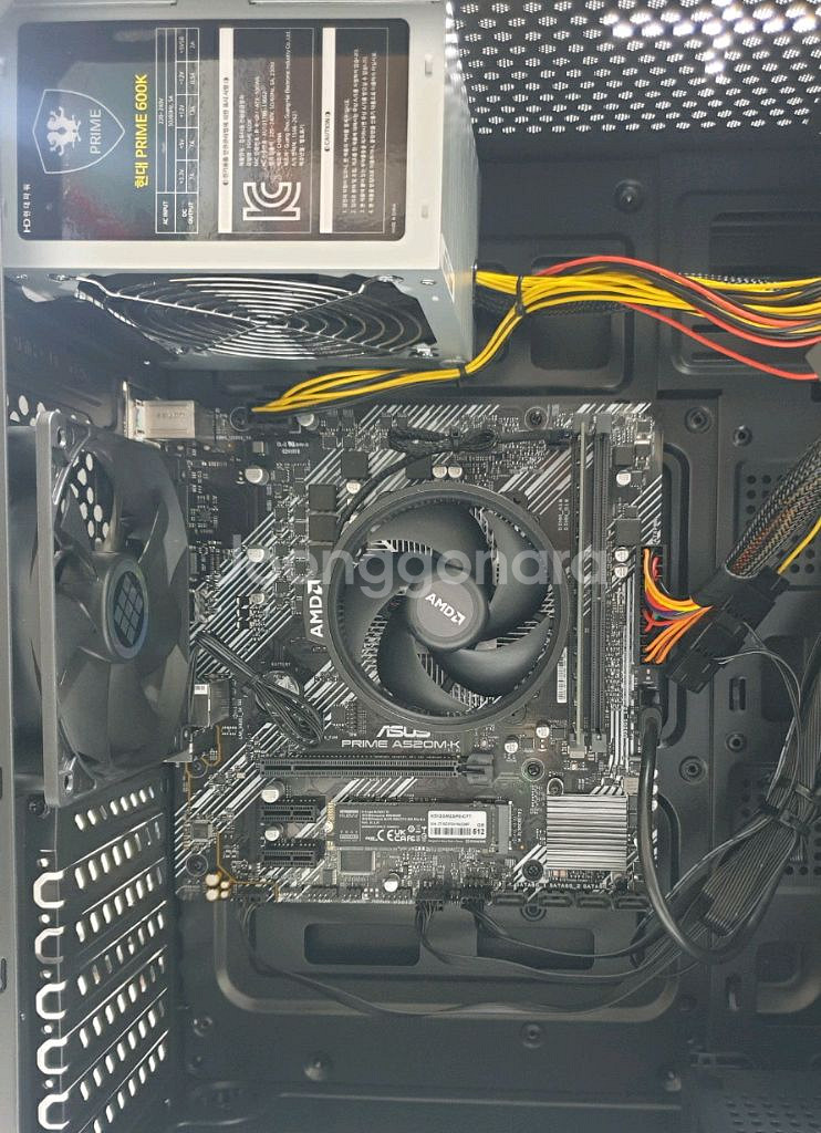 고급 새컴퓨터 라이젠 5500GT ssd 512GB본체--5