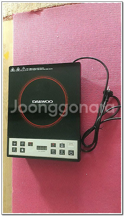 대우 전기레인지(핫플레이트)--1