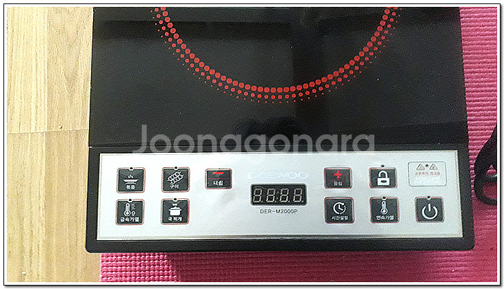 대우 전기레인지(핫플레이트)--2