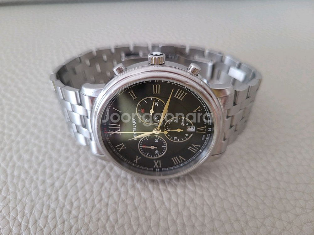 정품 몽블랑 크로노그래프 시계--3