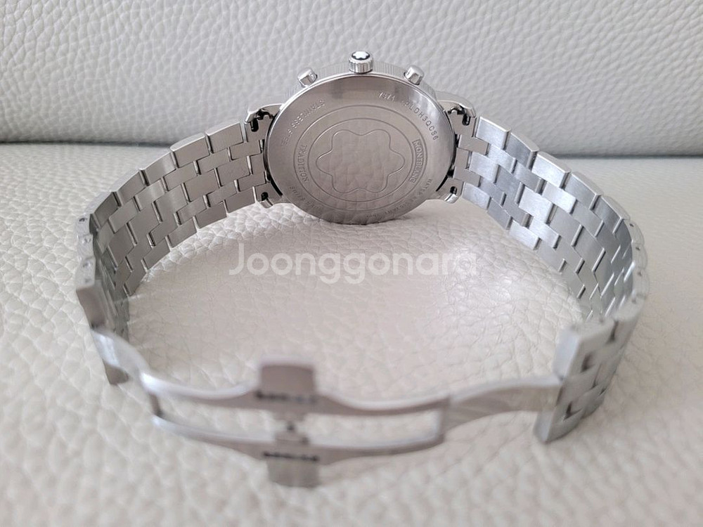 정품 몽블랑 크로노그래프 시계--4