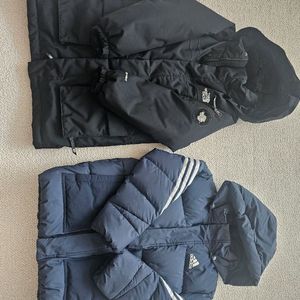 아디다스노페 겨울점퍼130