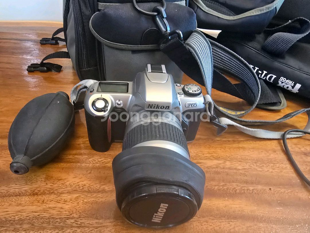 니콘 F65 필름카메라 세트--1