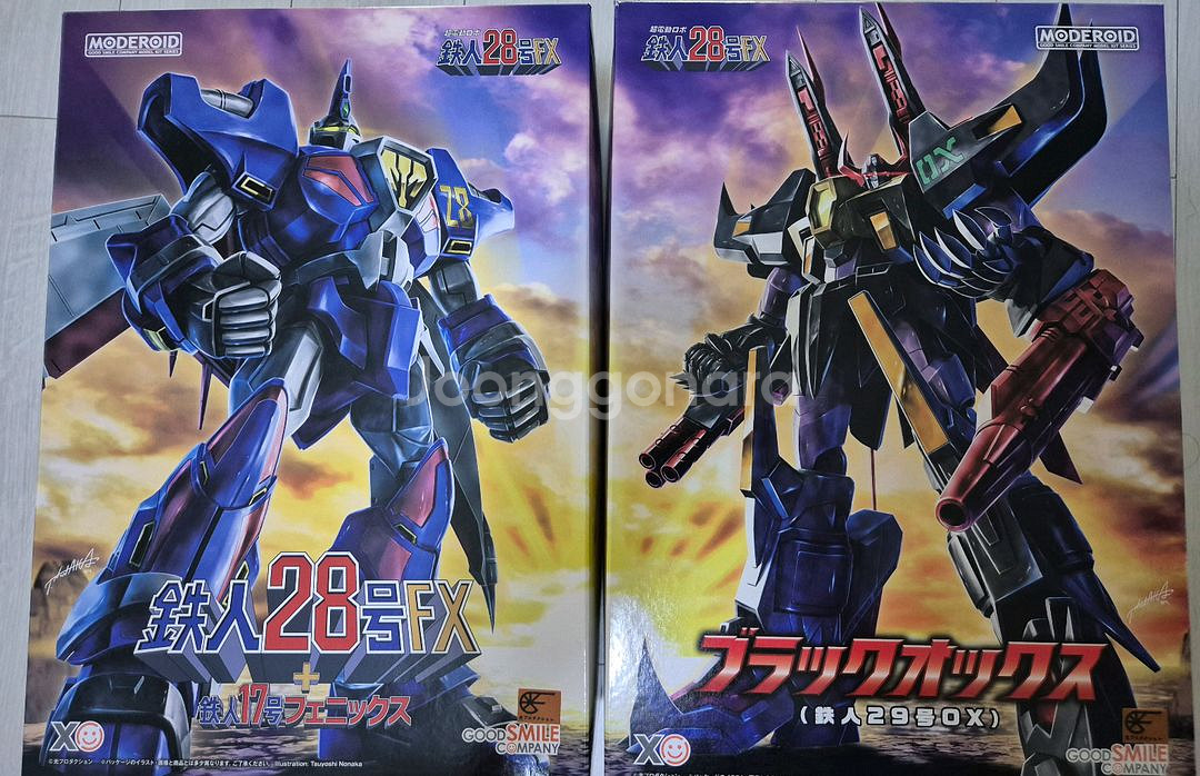 모데로이드 철인28호 fx, 블랙옥스 fx 일괄판매해요--0