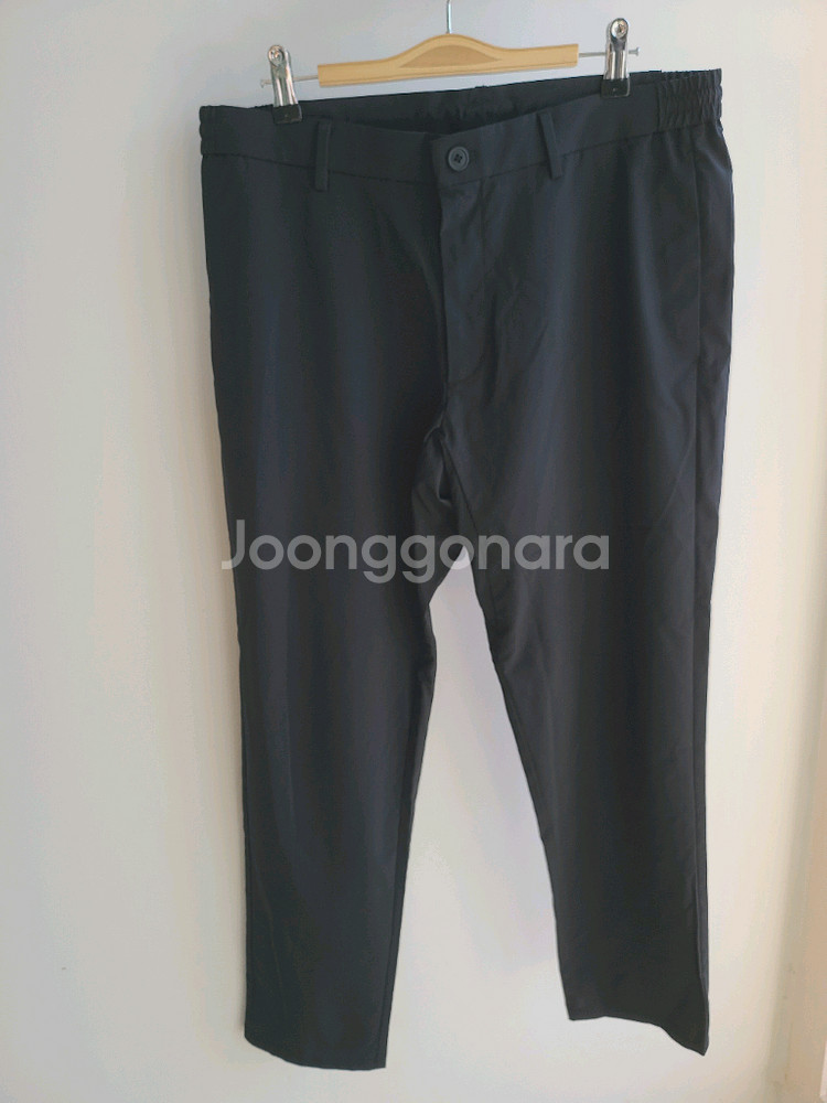 유니클로 x 띠어리 theory 남성 블랙 이지팬츠 봄여름 드라이 기능 바지 L / 무신사 시리즈 에피그램--0