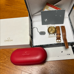 오메가 스피드마스터 문워치 리듀스드2 18k 콤비 풀박
