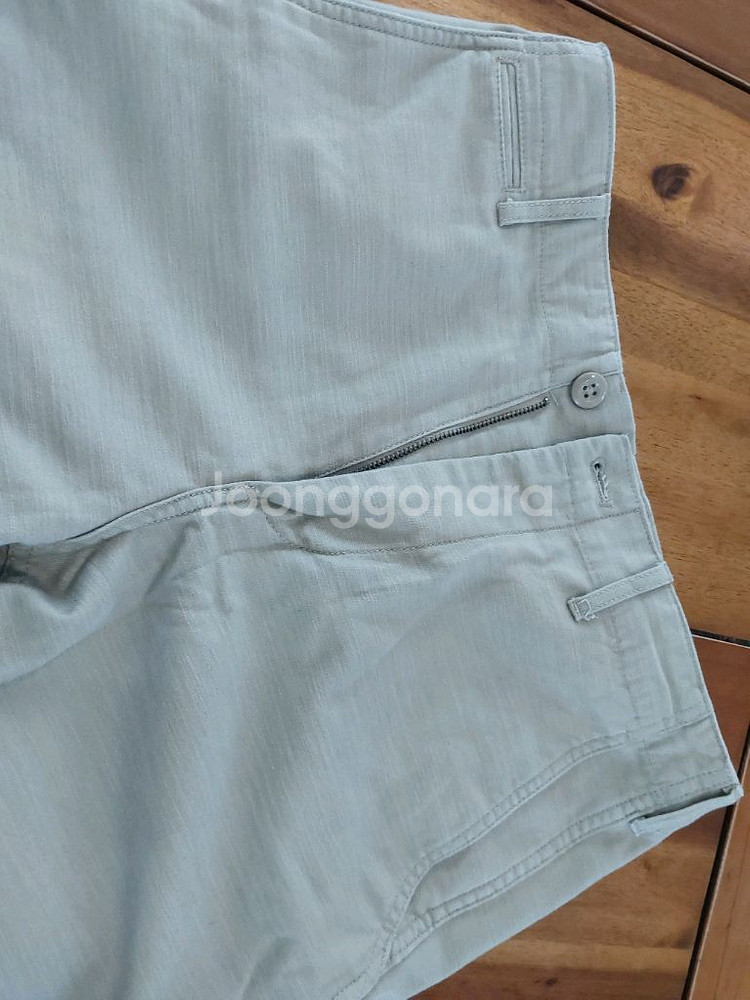 무신사 무탠다드 백사틴 오피서 치노 팬츠 베이지 28인치--7