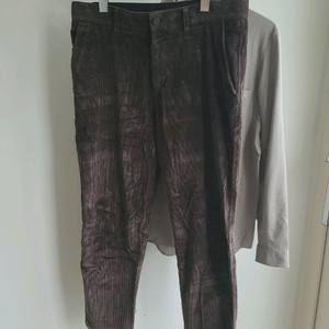 룰루레몬 남성 코듀로이 팬츠 브라운 골덴 바지 32 Lululemon