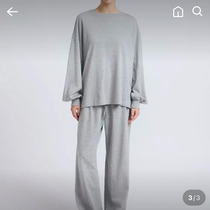 알투더블유 니콜라 팬츠 블랙, 라운지웨어 트레이닝 팬츠, 레디투웨어