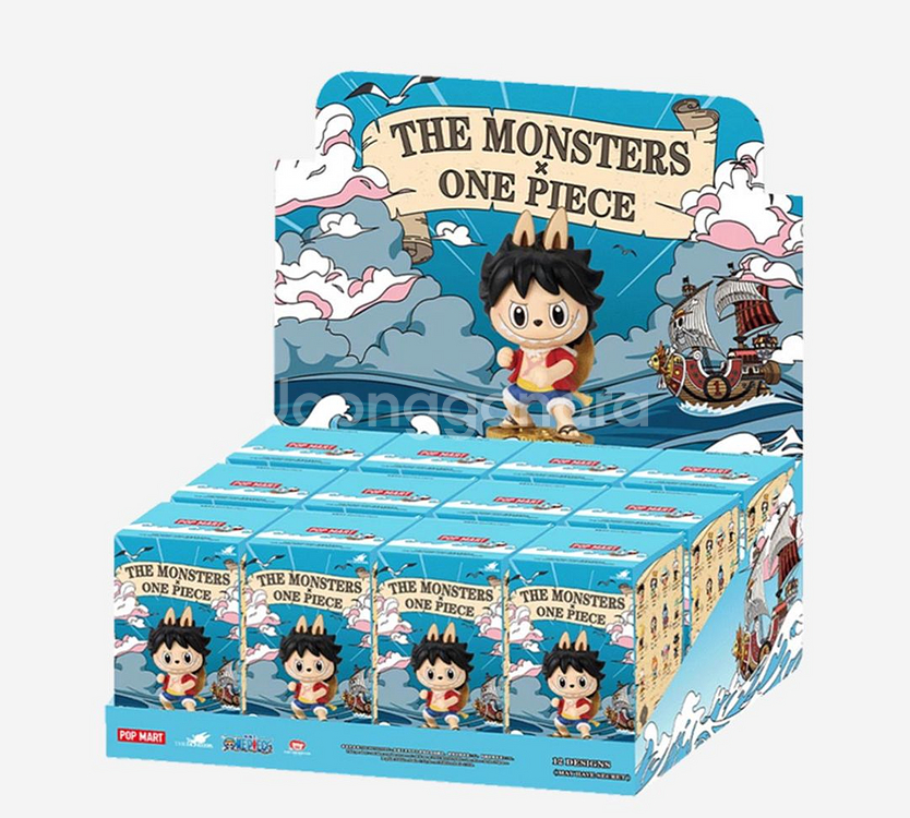 라부부 원피스 콜라보 피규어 1세트--0