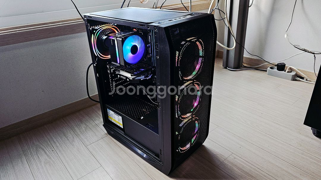 게이밍 컴퓨터 본체 i7 7700 GTX 1050 Ti 팝니다--0