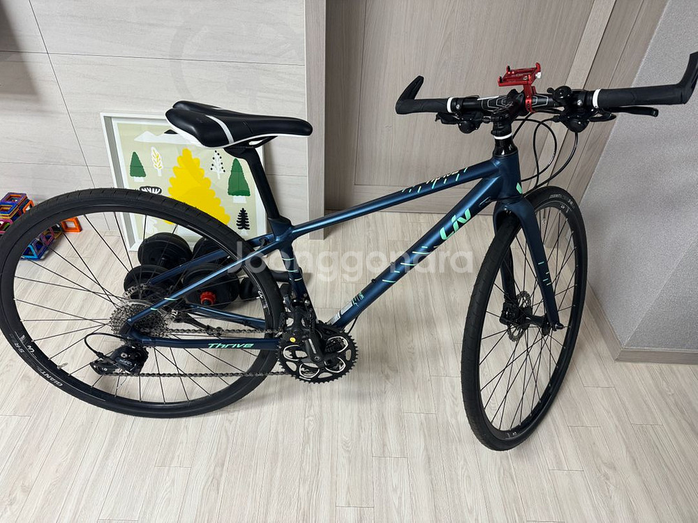 자이언트 Liv Thrive 하이브리드 자전거 XS사이즈--5