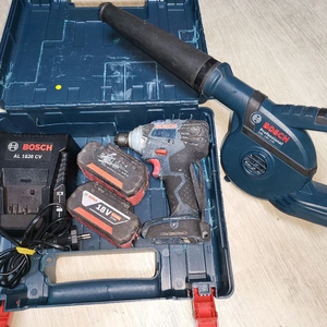 보쉬 충전 임팩 드릴 + 송풍기 블로워 세트