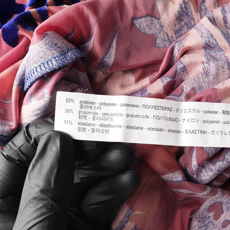 [S]자라 네이비 핑크 벨벳 레이스 셔링 긴팔 롱 원피스 드레스--6