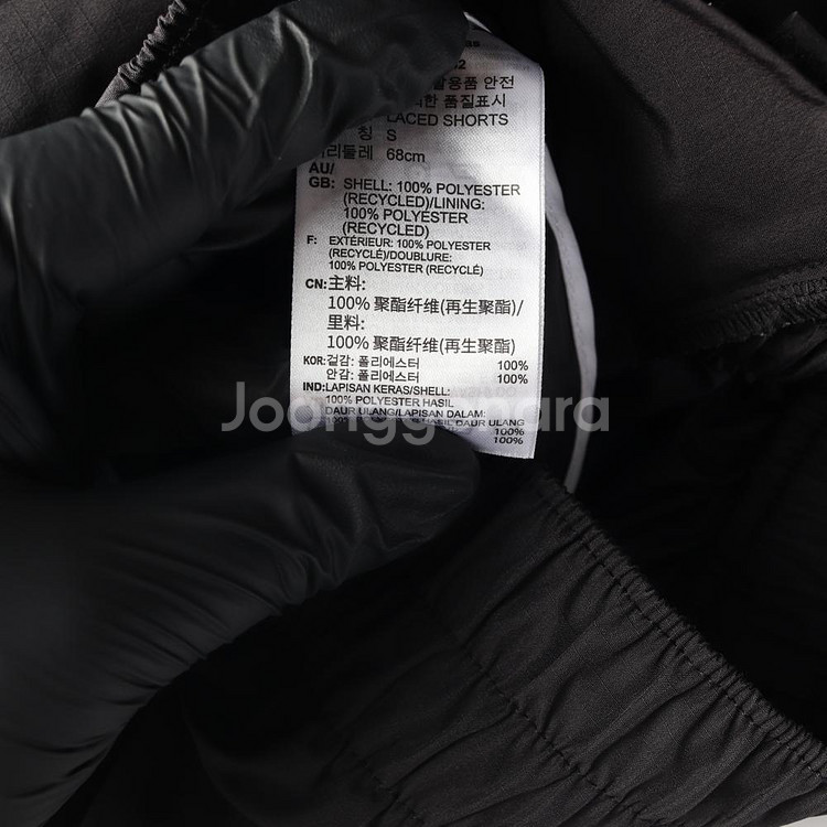 [S]아디다스 블랙 슈퍼스타 쇼츠 반바지 러닝팬츠 스웨트팬츠--5