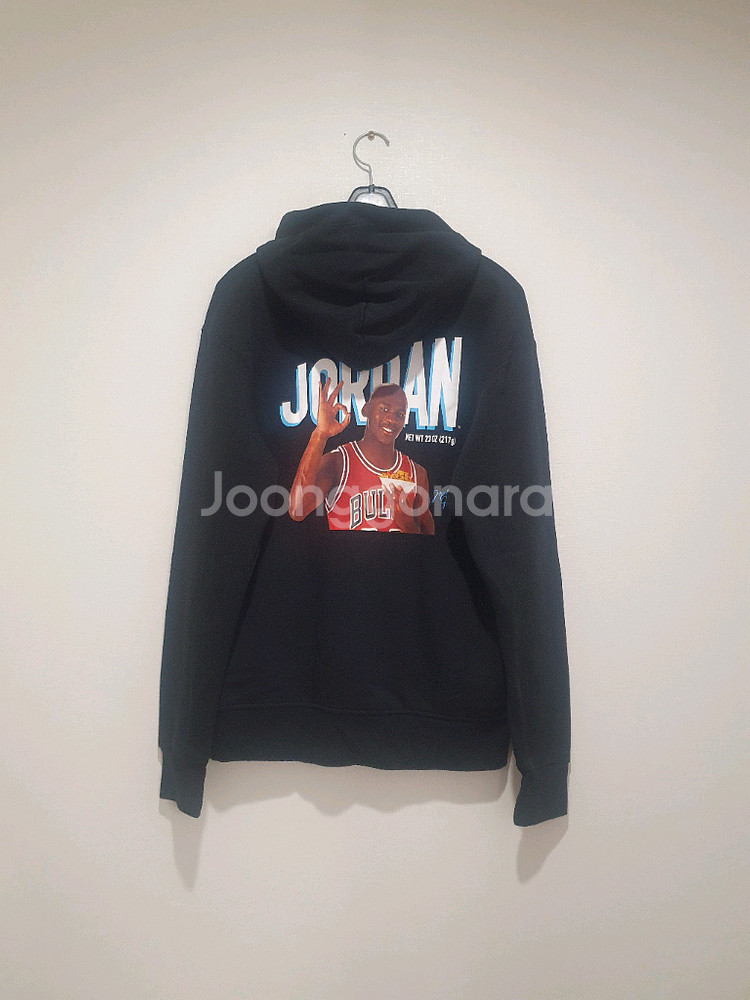 나이키 조던 MVP 기모 플리스 후드티 블랙 색상 S 사이즈--6