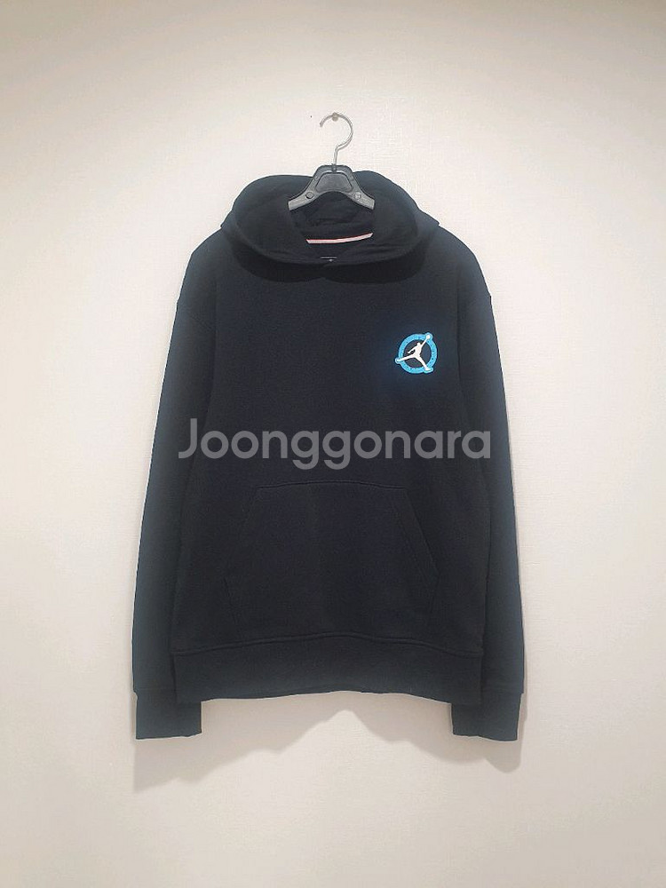 나이키 조던 MVP 기모 플리스 후드티 블랙 색상 S 사이즈--4