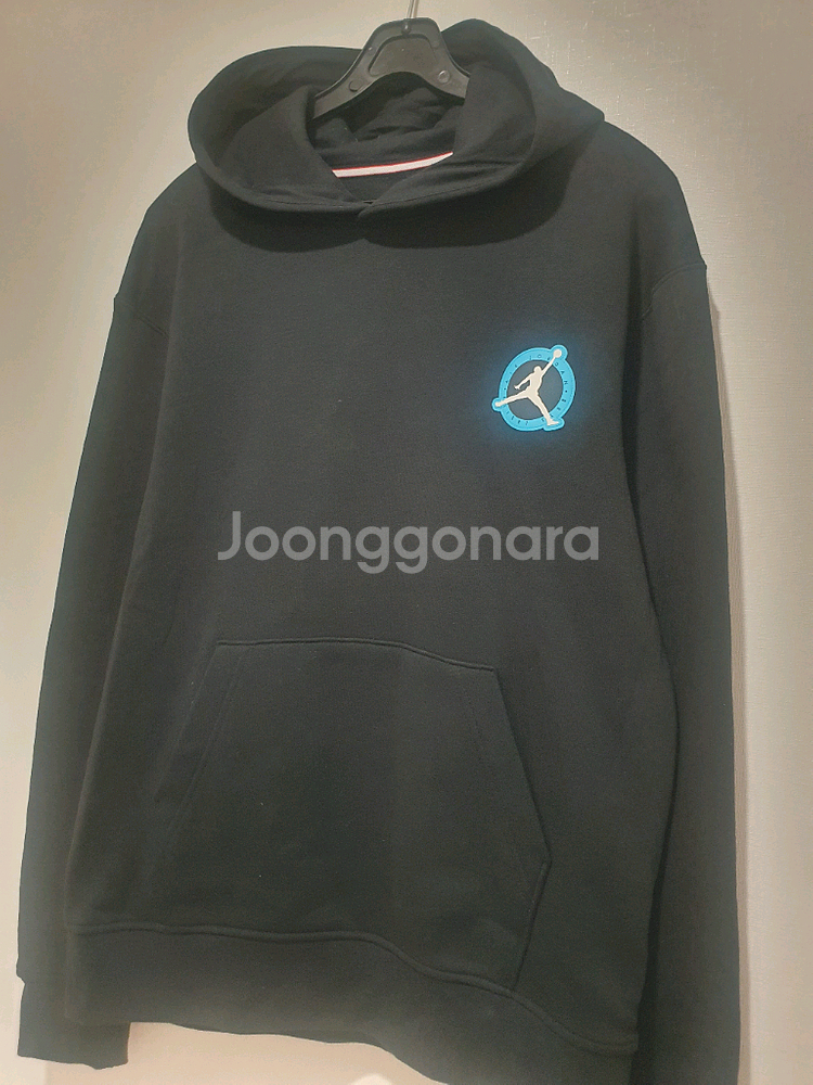 나이키 조던 MVP 기모 플리스 후드티 블랙 색상 S 사이즈--5