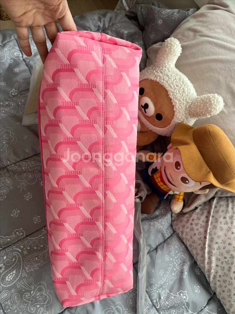 새제품 로사케이 그랑색 자카드 숄더 플라밍고--3