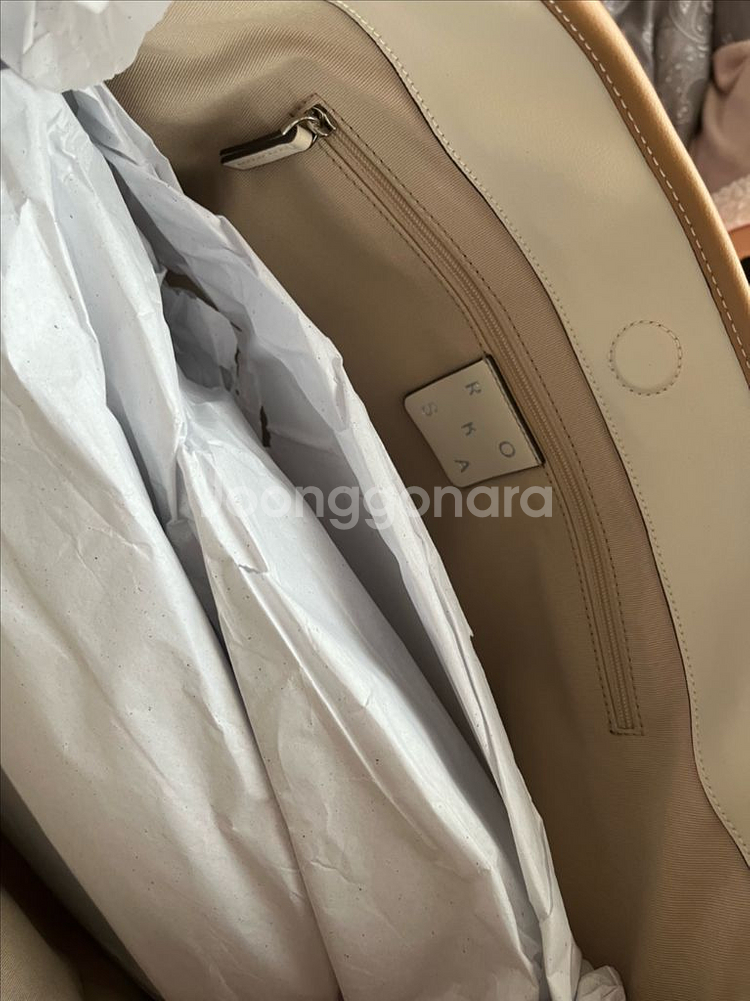 새제품 로사케이 그랑색 자카드 숄더 플라밍고--7