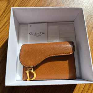디올 새들 카드지갑 BR