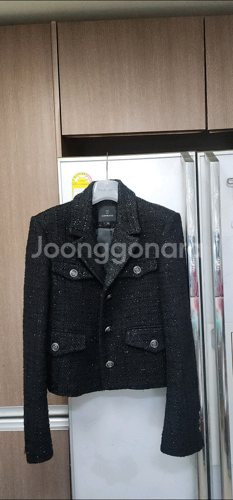 띠어리 울 가디건 55/ 룩캐스트 트위드자켓 66--6