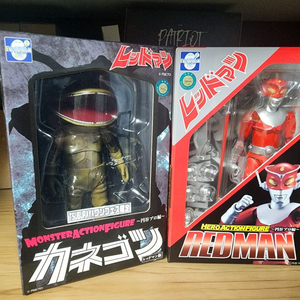 에볼루션토이 레드맨+카네곤 팝니다. 1/12 액션피규어