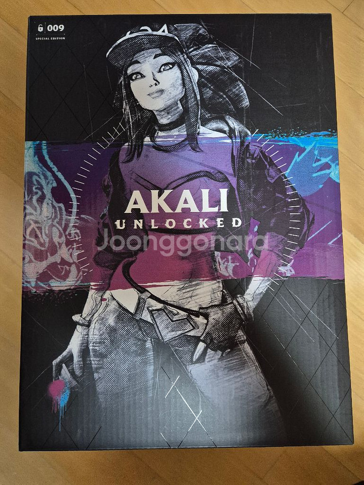 롤 아칼리 피규어--0