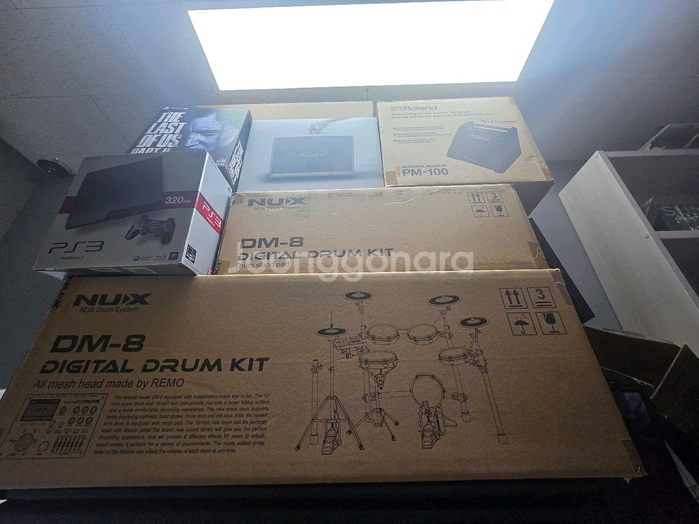 NUX DM-8 전자드럼 풀세트--1