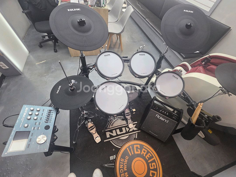 NUX DM-8 전자드럼 풀세트--3