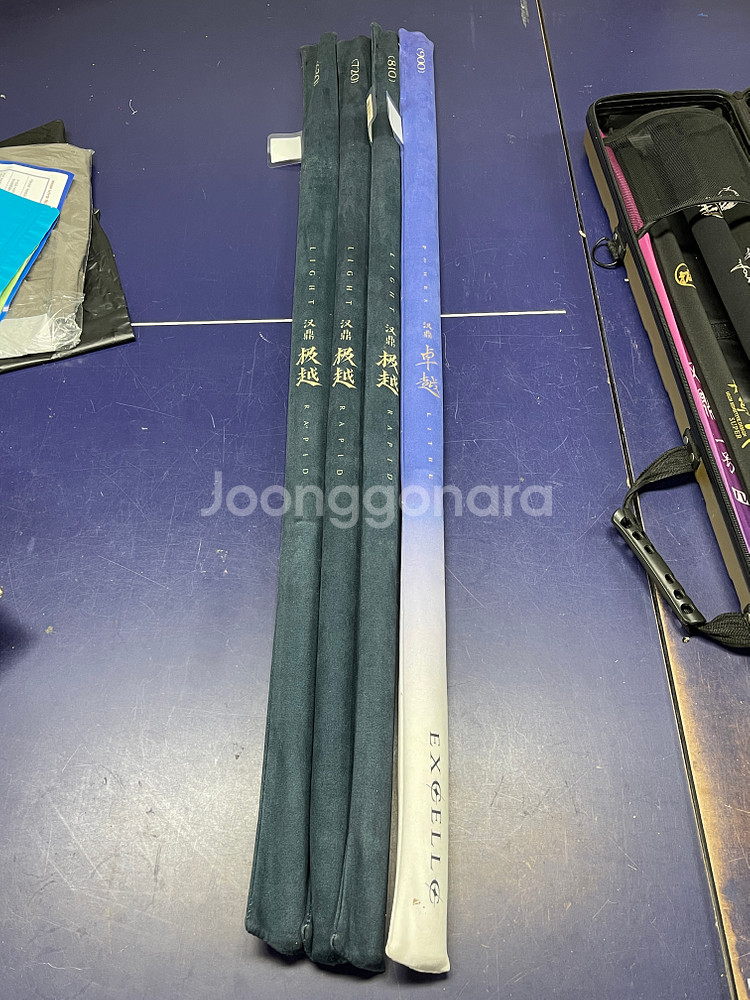 한딩 대물 낚시대 36칸 40칸 45칸 50칸--0