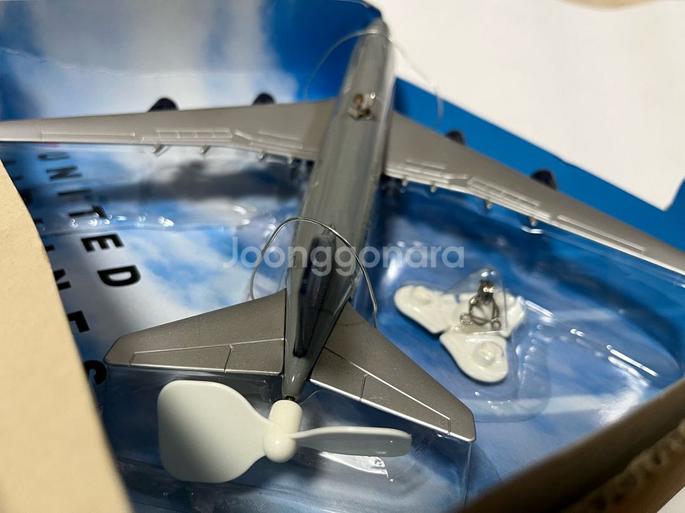 유나이티드에어라인 플라잉 비행기 모형--2