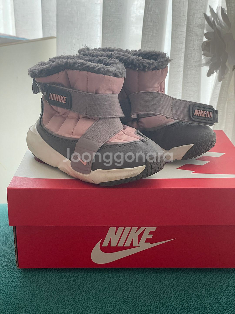나이키부츠 방한부츠 털부츠 키즈 보온부츠 160--0