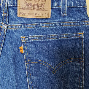 [32X32] 90년대 빈티지 리바이스 505 오렌지탭 MADE IN U.S.A.