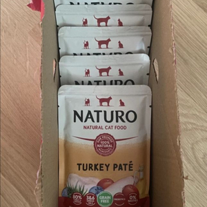 내추로 고양이 칠면조 피테 파우치 습식사료
