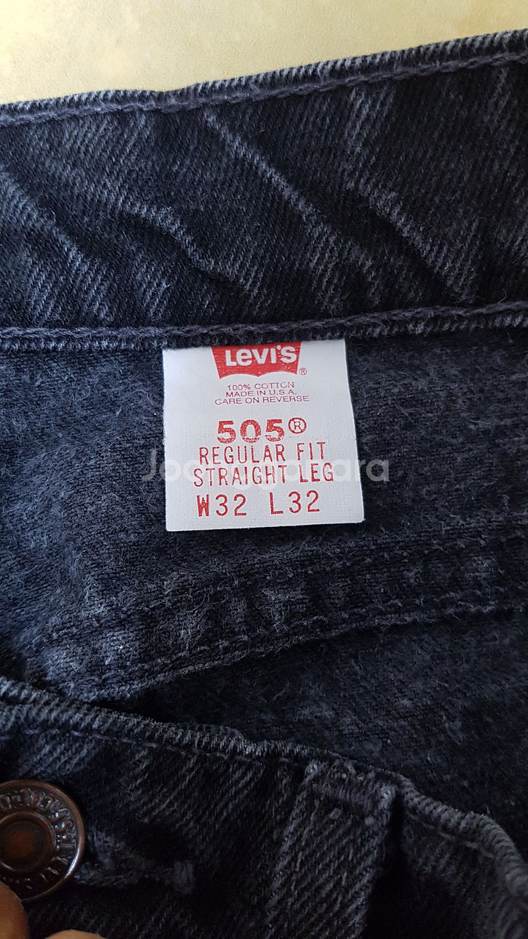 [32X32] 90년대 빈티지 리바이스 505 OG 레드탭 MADE IN U.S.A.--6