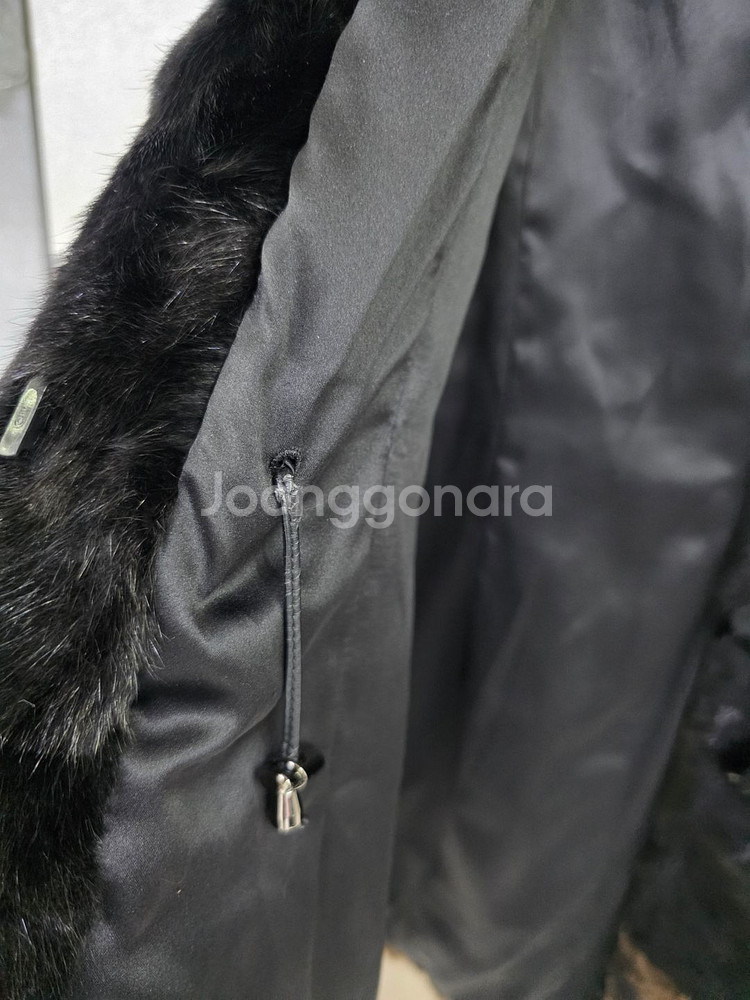 올리비아로렌 밍크 조끼 베스트 95사이즈--5