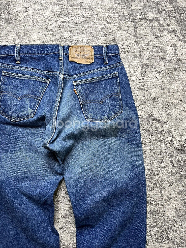 [32X32] 80년대 빈티지 리바이스 505 오렌지탭 MADE IN U.S.A.--0