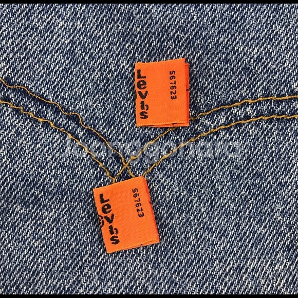 [32X32] 80년대 빈티지 리바이스 517 오렌지탭 MADE IN U.S.A.--4