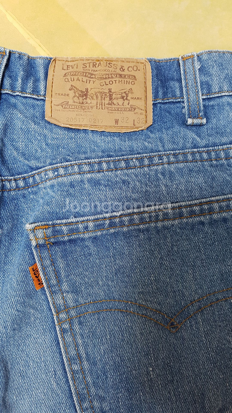 [32X32] 80년대 빈티지 리바이스 517 오렌지탭 MADE IN U.S.A.--8