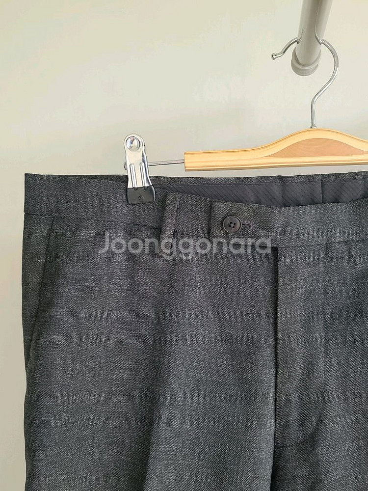 남성 유니클로 봄여름 정장바지 폴리에스터 팬츠 차콜 / 무신사 에피그램 마인드브릿지--3