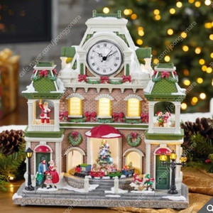 크리스마스 시계탑 장식품
