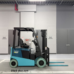 2018년식 최신 스미토모 좌식 1.5톤 전동지게차 3M 600만