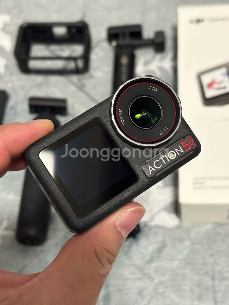 DJI Action 5 Pro / 액션 5 프로 액션캠 어드벤처 콤보 + 액션 미니 확장로드 판매--1