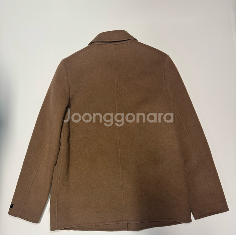 여성 한섬 시스템 핸드메이드 하프 코트 울 자켓--1